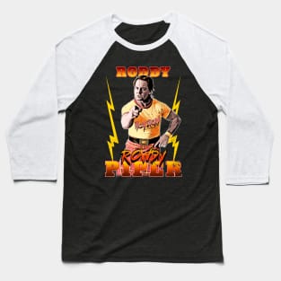 Pointing Roddy Piper Baseball T-Shirt